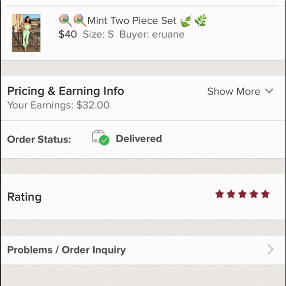 NWT Mint Crop Top And Trouser Set - Picture 6 of 6